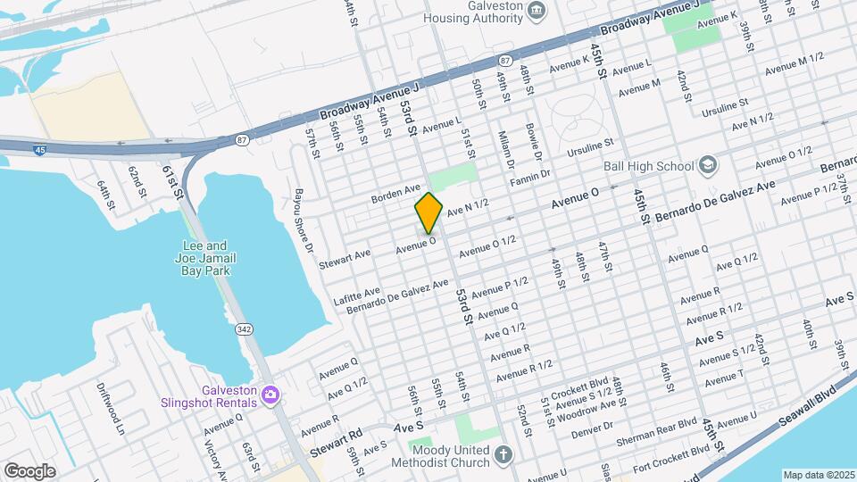 5319 Avenue O Map and Location Details