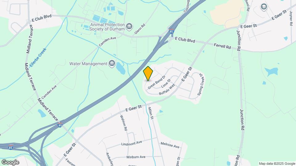 1925 Buffalo Way Mapa y Detalles de la Ubicación