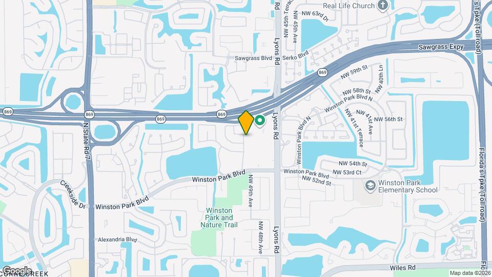 5520 NW 49th Ave Map and Location Details