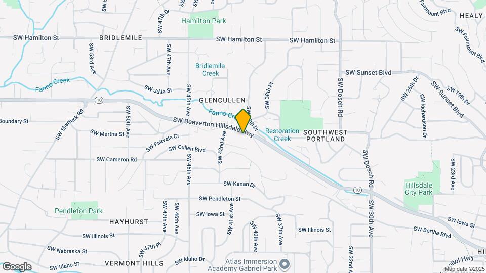 4042 SW Beaverton Hillsdale Hwy Map and Location Details