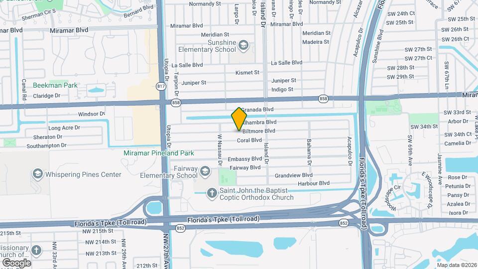 7756 Biltmore Blvd Mapa y Detalles de la Ubicación