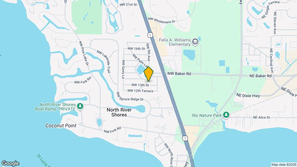 947 NW 13th St Map and Location Details