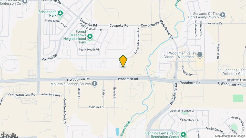 7823 Sand Lake Heights Map and Location Details