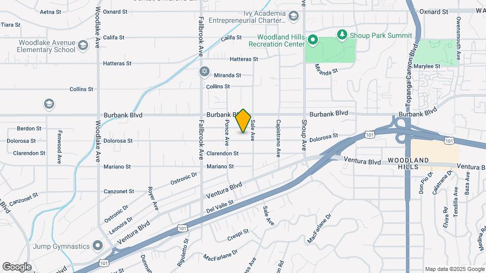22621 Dolorosa St Map and Location Details