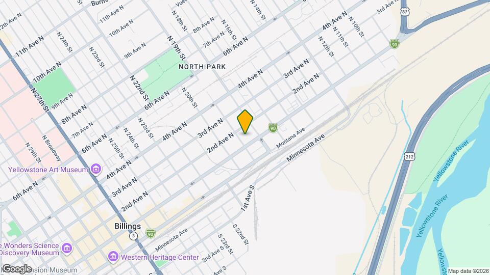 111 N 19th St Map and Location Details