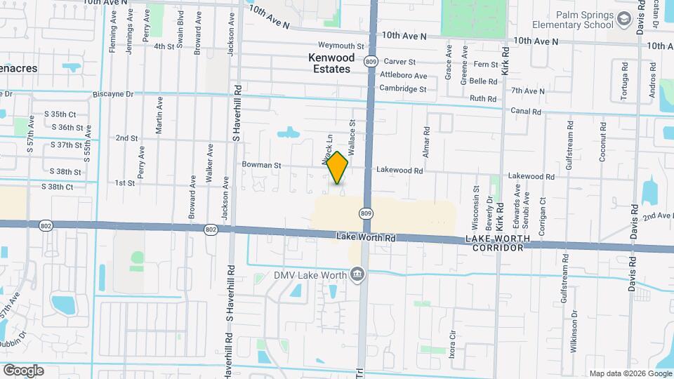 4204 Coquina Winds Way Map and Location Details