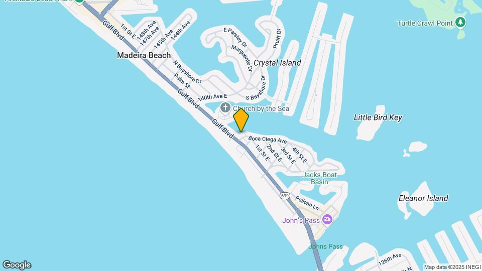 13535 Boca Ciega Ave, Unit 4 Map and Location Details