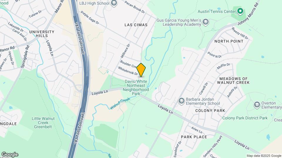 6805 Crystalbrook Dr Map and Location Details