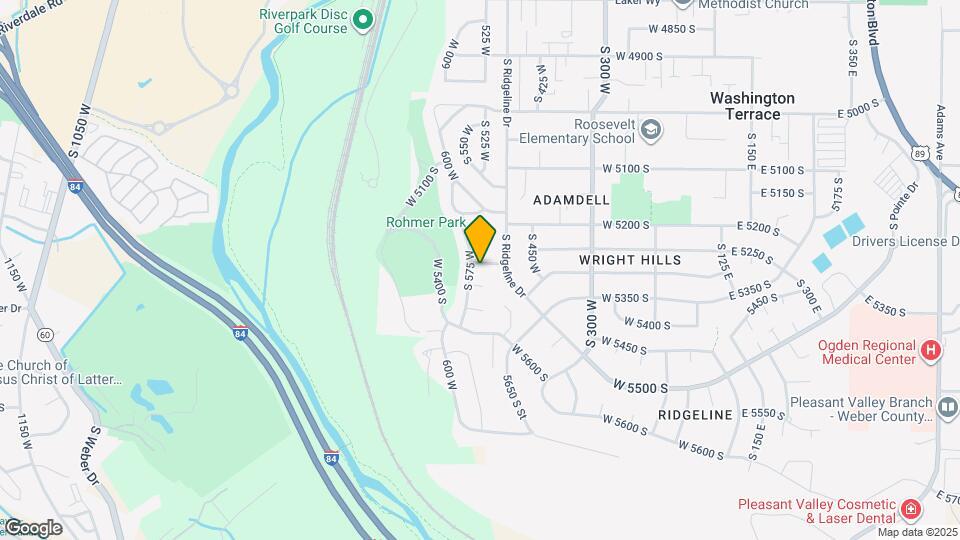 561 W 5275 S Map and Location Details