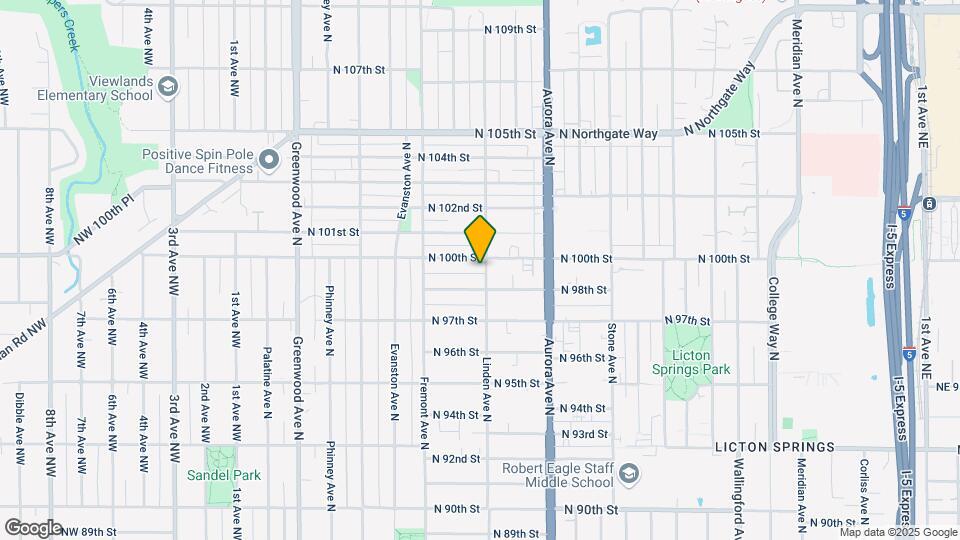 9815 Linden Ave N Map and Location Details