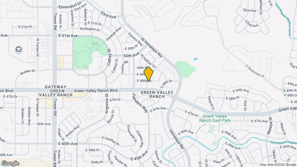 4834 N Genoa St Map and Location Details