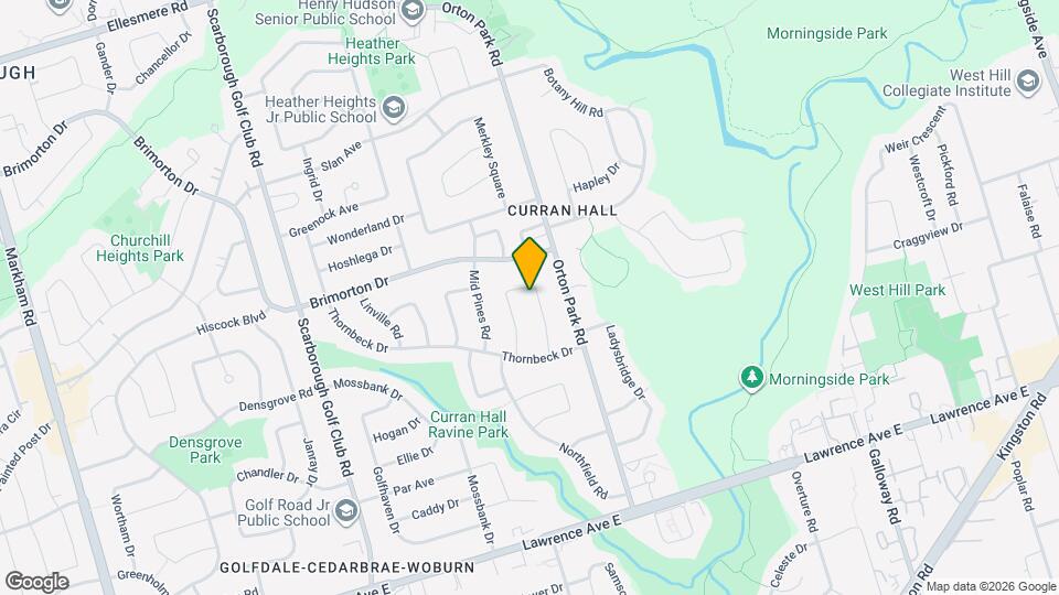 53 Sundance Crescent Map and Location Details