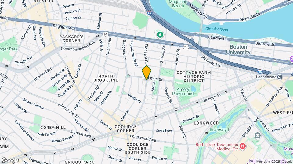 137 Pleasant St Map and Location Details