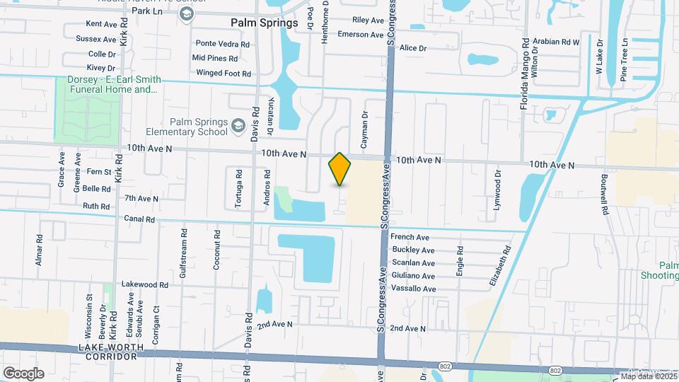 985 Manor Dr-Unit -c42 Map and Location Details