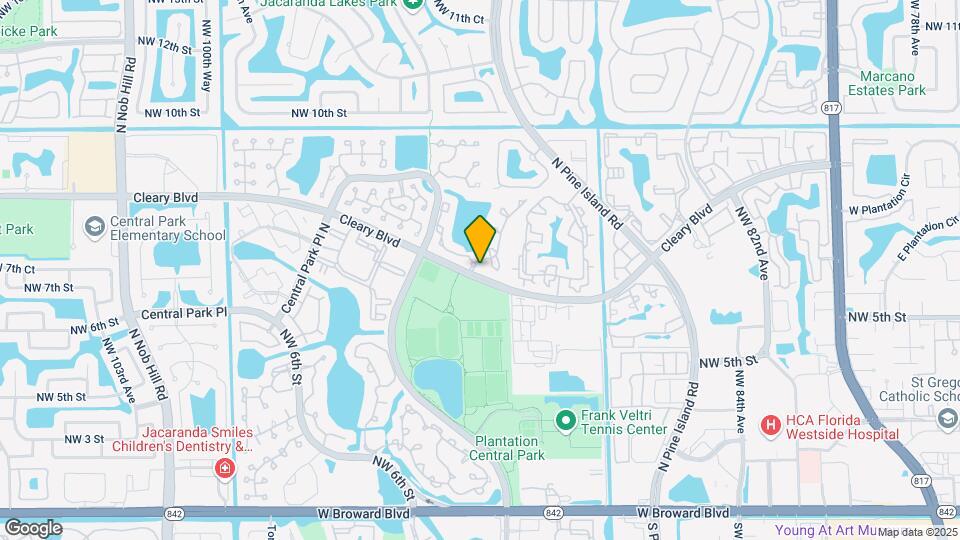 735 NW 92nd Ave, Unit 735 Map and Location Details