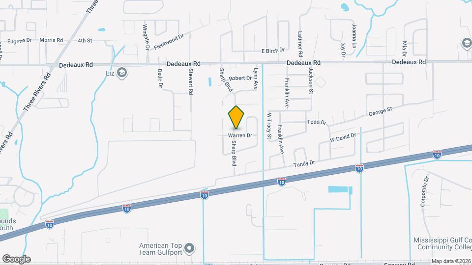 10604 Sharp Blvd Map and Location Details