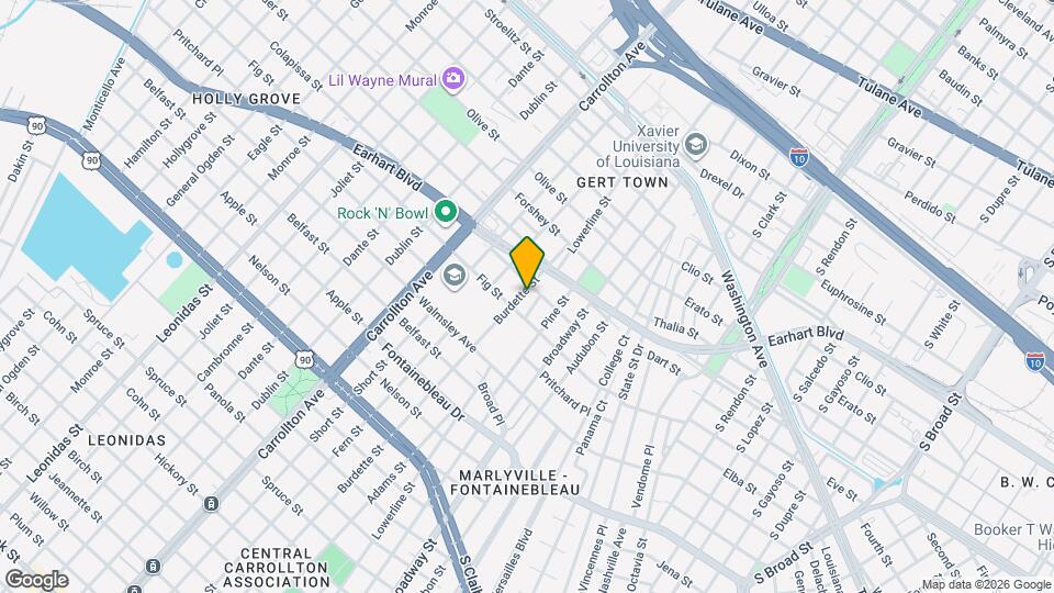 3023 Burdette St Map and Location Details