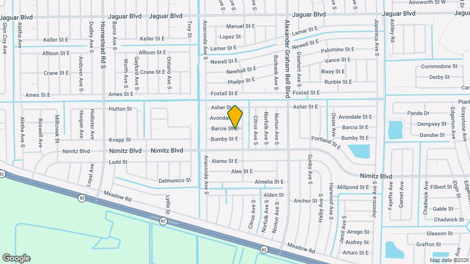 736 Barcia St E Map and Location Details