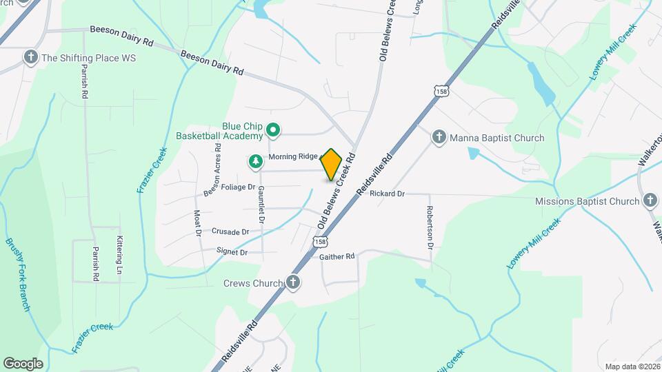 4272 Morning Ridge Ln Mapa y Detalles de la Ubicación