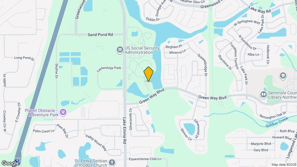 2521 Grassy Point Dr Map and Location Details