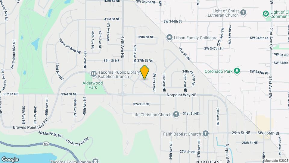 5067 34th St NE Map and Location Details