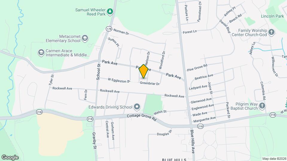 10 Greenbrier Dr Map and Location Details