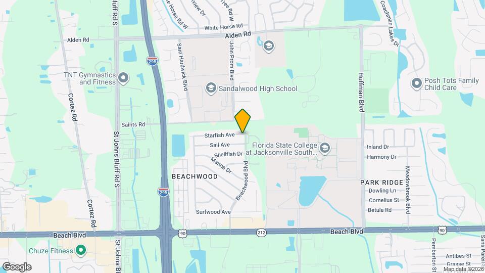 2856 Beachwood Blvd Map and Location Details