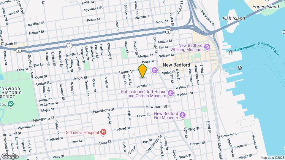 150 Cottage St Mapa y Detalles de la Ubicación