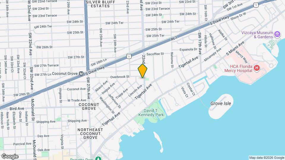 2848 SW 22nd Ave Map and Location Details