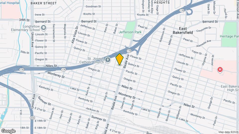 816 Pacific St Map and Location Details