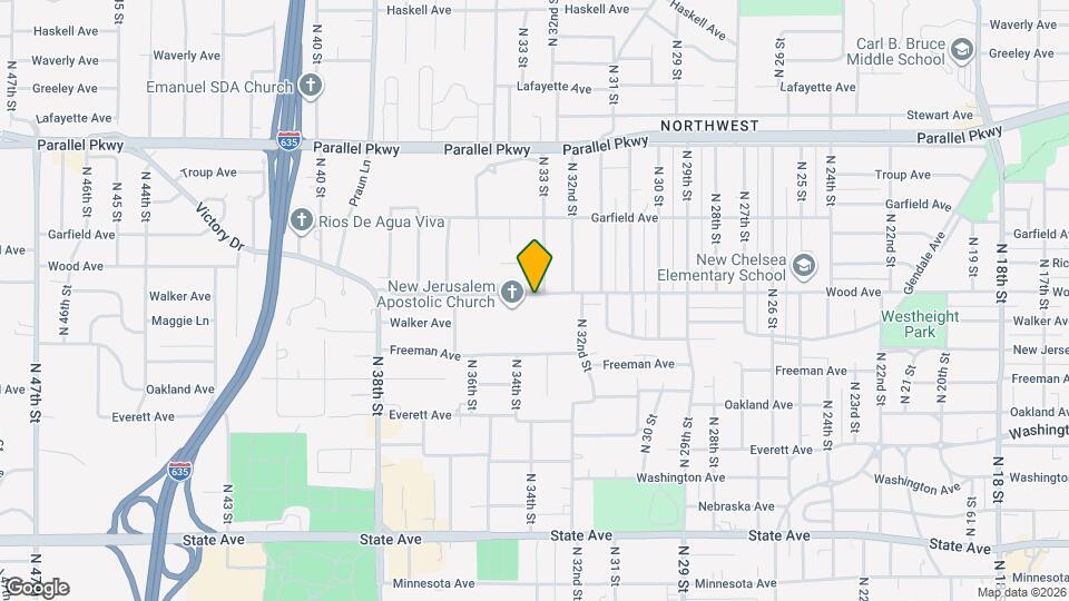 Oakwood Garden Apartments Map and Location Details