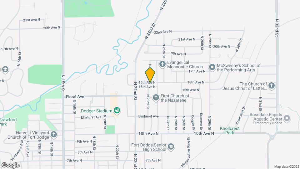 2304 15th Ave N Map and Location Details