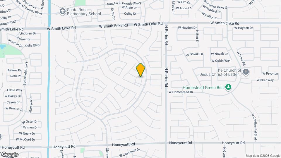 20520 N Candlelight Rd Map and Location Details