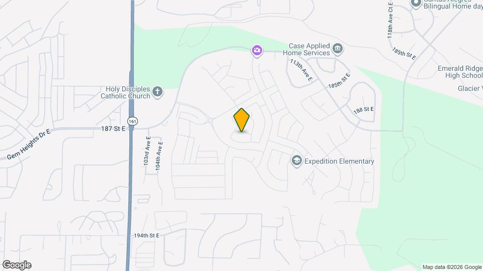 10708 Tahoma Ct E Map and Location Details