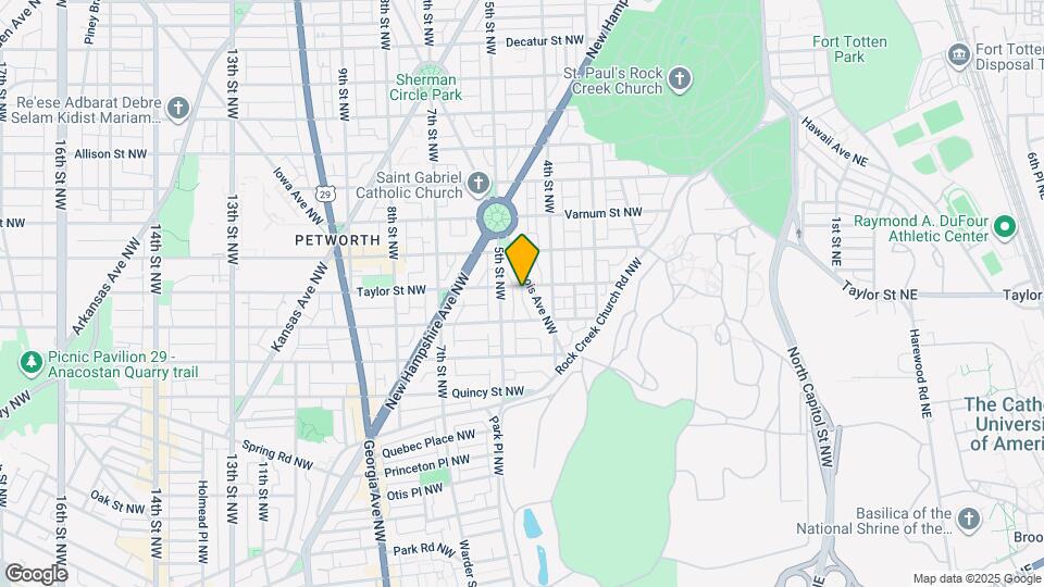 424 Taylor St NW Map and Location Details
