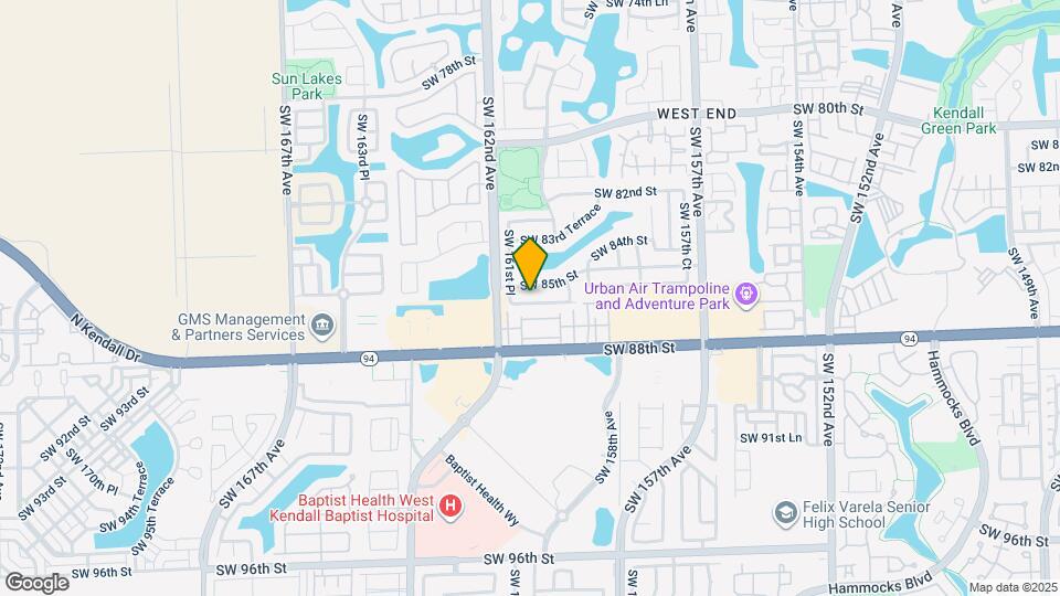 16135 SW 86th Terrace Map and Location Details