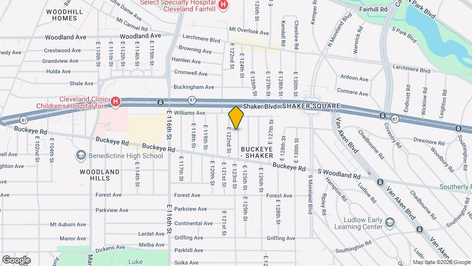 2800 E 124th St Map and Location Details