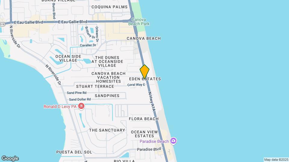 100 Coral Way E Map and Location Details