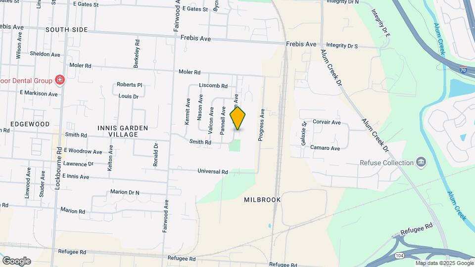 1934 Holburn Ave Mapa y Detalles de la Ubicación