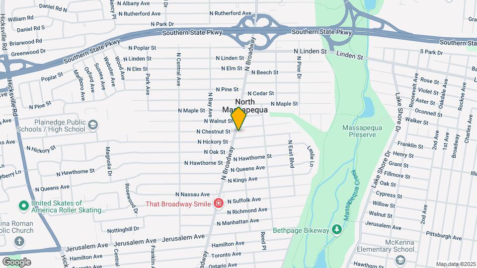 892 N Broadway Map and Location Details