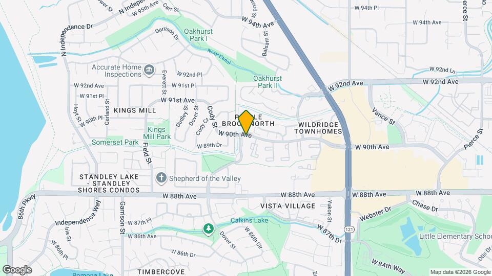 8986 Carr St Map and Location Details