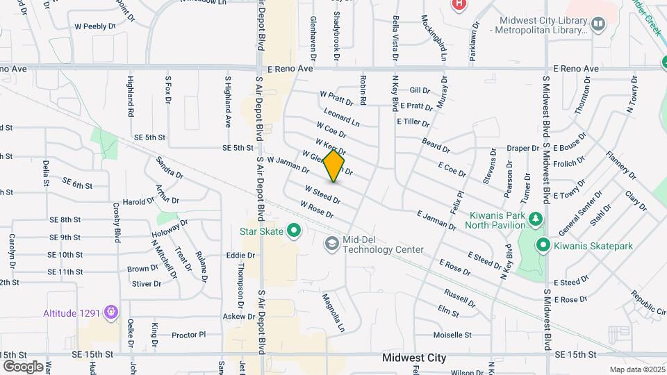 132 W Jarman Dr Map and Location Details