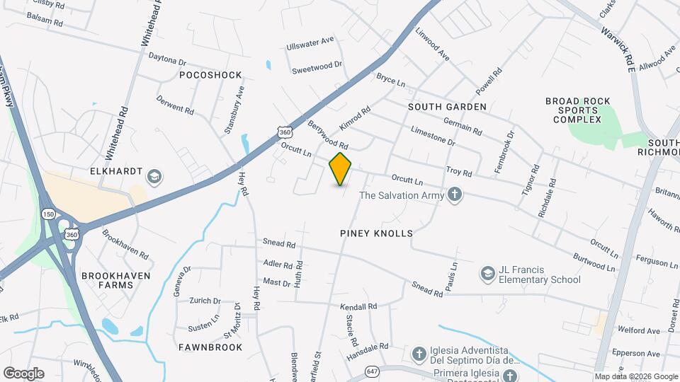 2336 Sara Ln Map and Location Details