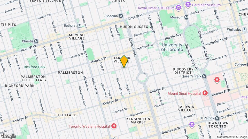 115 Major St Map and Location Details