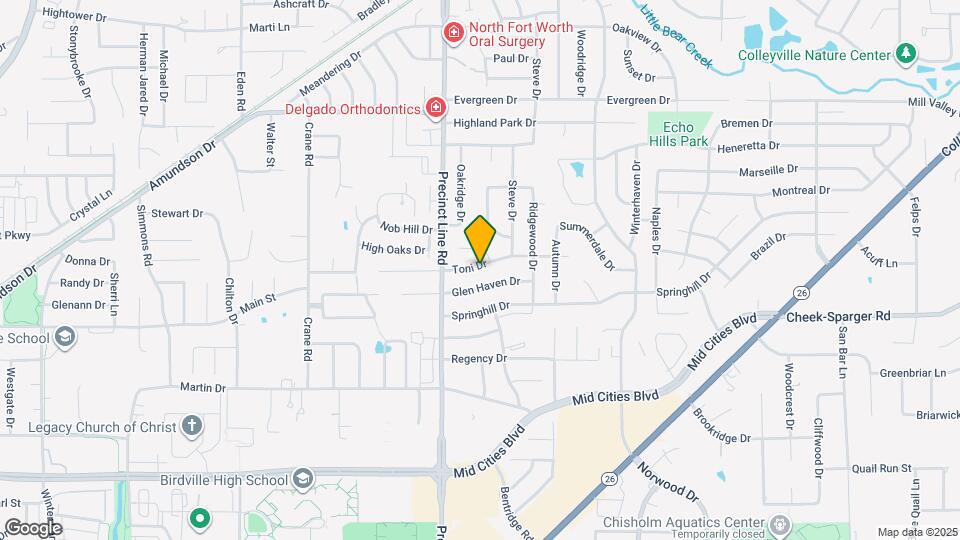 733 Toni Dr Map and Location Details