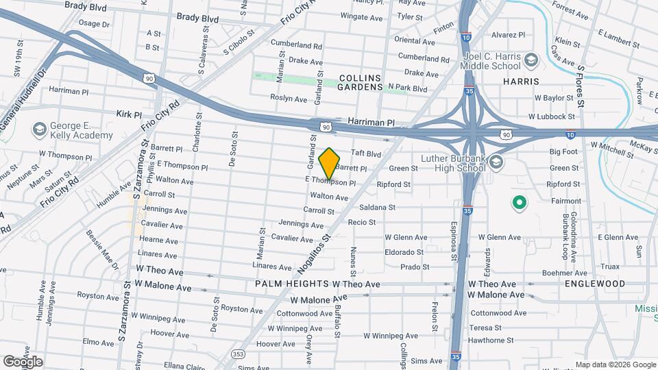 230 E Thompson Pl Map and Location Details