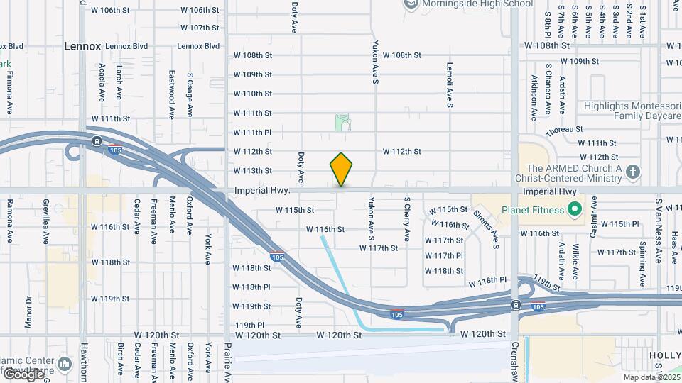 3672 W Imperial Hwy Map and Location Details