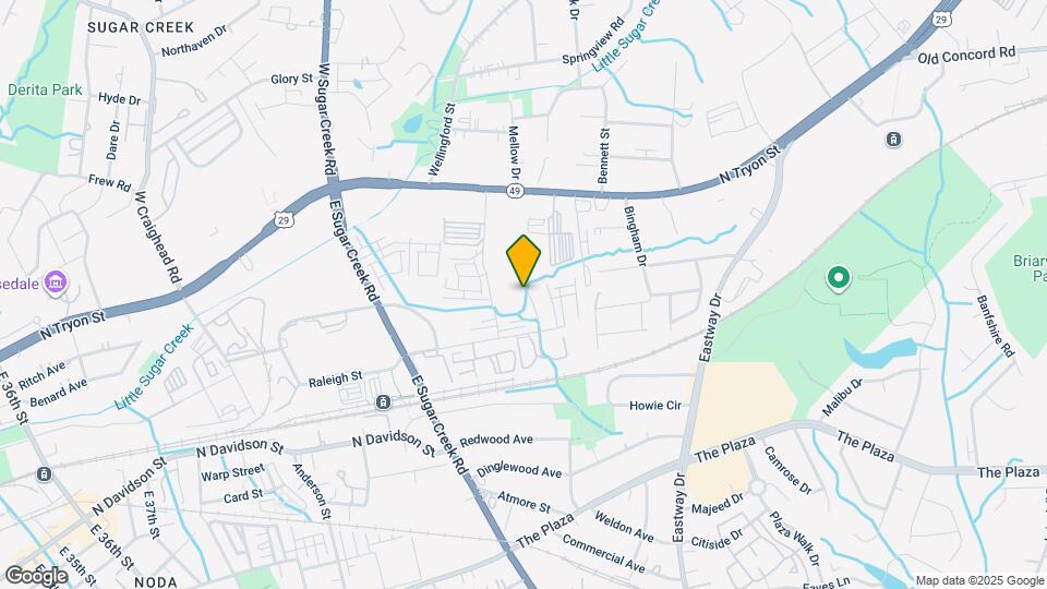 Arris NoDa Map and Location Details