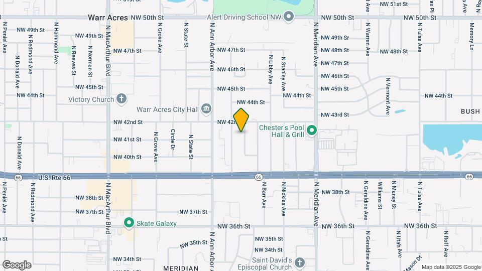 4207 N Reeder Ave Map and Location Details
