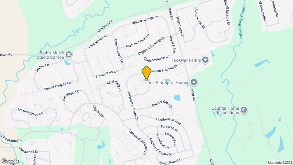 735 Talmalge Hall Dr Map and Location Details
